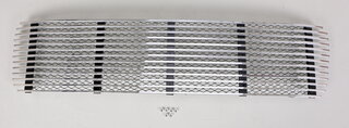Lufteinlassgitter hinten in Chrom (911 bis 1971)