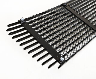Lufteinlassgitter schwarz hinten 72-73 (Original)