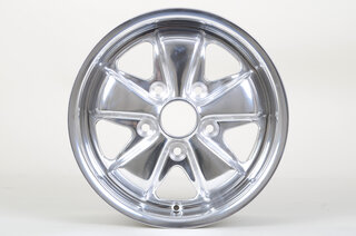 Fuchs Replica Wheel - 7 x 15 ET 47.4 - Polished - Deep 6 - Fully Polished Spokes + Lip - With TÜV