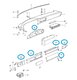 Carbon Interieur Kit 6 tlg. 964/993 Rechtslenker mit  AB