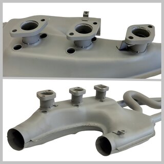 Heat exchanger 914/6 "steel" leftt, Cylinder 4-6