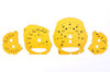Instrument Face Set 991.2 - Racing Yellow - Manual - KPH