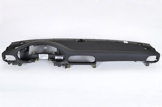 Schalttafel Oberteil Leder schwarz ( I099/981)