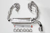 Ligne d'échappement "Brombacher" 964 inox, sans cata et sans chauffage avec 1 sortie 90mm