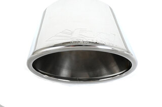 Ligne d'échappement "Brombacher" 964 inox, sans cata et sans chauffage avec 1 sortie 90mm