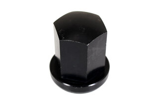 Ecrou de roue alu noir (pc)