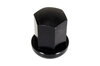 Ecrou de roue alu noir (pc)