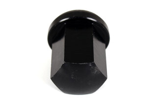 Ecrou de roue alu noir (pc)