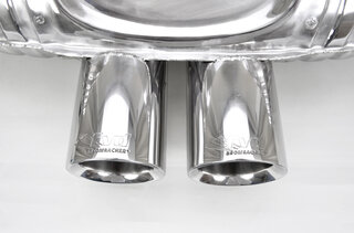 Abgasanlage 987 Cayman "BROMBACHER", 200Zellen HD Kats, 2x90mm Endr., Sound Version Export