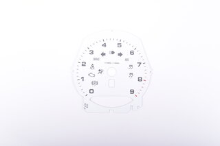 Zifferblattsatz Weiss 991 Schalter m/ph 200
