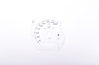 Zifferblattsatz Weiss 991 Schalter m/ph 200