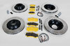 Kit transformation 997 turbo 1+2 en disques acier AV+AR avec bols Ø380/373mm / Pagid jaune