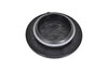 Capuchon de roue noir-mat avec écusson couleur - fix central