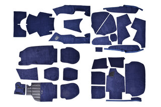 Floor covering & mats cabrio cobalt blue