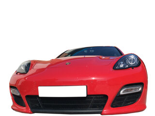 Front Bumper Grill Set 970.1 Panamera GTS 2011-2013 - Complete - Black