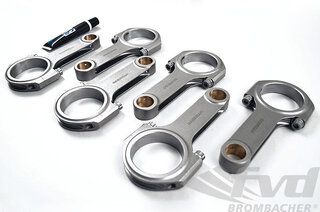 Jeu bielles Carillo (courtes) 991.1/ 991.2 Turbo/ Turbo S/ GT2 RS avec vis WMC
