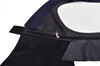 Verdeckbezug Cabrio 911 86-94, Komplett 2-teil.dunkelblau incl. PVC-Heckscheibe trapezförmig