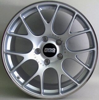 11,5x20 ET65 Felge BBS CH-R Brilliant-Silber