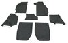 Carpet Set 911 1965-68 SWB Coupe - Black - German Hair Yarn Loop (Haargarn Bouclé)