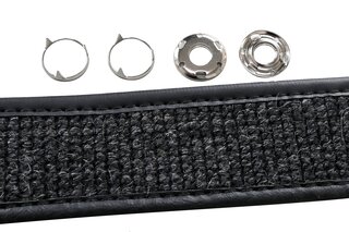 Carpet Set 911 1965-68 SWB Coupe - Black - German Hair Yarn Loop (Haargarn Bouclé)
