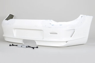 Facelift-Heckschürze GT3 Optik (Ausgang Mitte) inkl. Elektronik Kit (Rechtslenker)