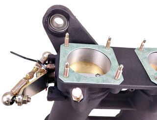 Einzeldrosselklappenanlage RSR 3,0 Klappe Ø50mm/40mm Kopf