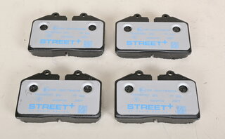 PAGID Street+ Brake Pads - Black - STREET+ - REAR - 1203 -911 77- / 964 -92 / 944 / 968