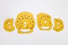 Instrument Face Set 991.1 GT3 - Racing Yellow - PDK - MPH - With Logo