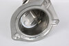 Heizklappe links Edelstahl  - 911/930 87-89 - M424 automatische Heizung