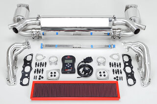 Kit de puissance 991 turbo / turbo S stage 2 ( 660 CV / 870 Nm avec ligne échappt. complète)