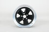 Classic-Design Wheel - 10x18 ET45 Black + Polished Lip