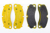 Racing Brake Pad Set - PAGID - RSL1 - YELLOW - FRONT - Steel Brakes - 16.6 mm