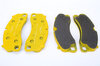 Racing Brake Pad Set - PAGID - RSL1 - YELLOW - FRONT - Steel Brakes - 16.6 mm