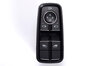 Commutateur leve-vitres retroviseur exterieur cote conducteur noir mat/chrome finition brillante