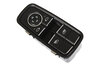 Power window and door mirror switch driverside Matt Black / hi-gloss chrome