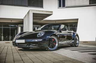 Classic-Design Wheel - 8.5x18 ET48 Black + Polished Lip