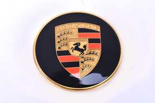 Wappen "Radzierkappe" farbig geprägt