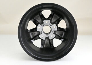 Fuchs Replica Wheel - 7 x 15 ET 47.4 - Classic - Deep 6 - Satin Black + Machined Lip - With TÜV