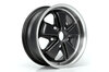 Fuchs Replica Wheel - 6 x 15 ET 36 - Classic - Deep 6 - Satin Black + Machined Lip - With TÜV
