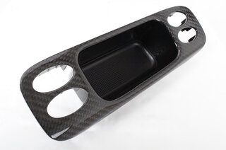 Carbon Fiber Center Storage Tray 986 / 996 - Polished Carbon