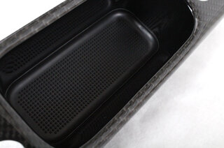 Carbon Fiber Center Storage Tray 986 / 996 - Polished Carbon