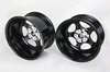 Felgensatz (4 Stk.) -Cup-Design Look 3-tlg.- Schwarz (8,5+9,5 x18ET52)