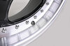Felgensatz (4 Stk.) -Cup-Design Look 3-tlg.- Schwarz (8,5+9,5 x18ET52)
