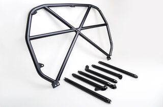 Arceau clubsport acier 991 TO avec croix, appuis sur tunnel et barre pour harnais (non GT3)