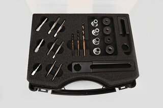 Exhaust Stud removal drill plate M5,M6,M8,M10