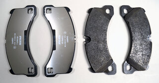 Brake pads Cayenne S   front  331 KW  18° Rims Caliper Color black