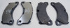 Brake pads Cayenne S   front  331 KW  18° Rims Caliper Color black