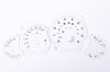 Jeu fonds compteurs blancs 991.1 - PDK - mp/h (-200 )