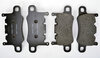 Racing Brake Pad Set - PAGID - RSC1 - PCCB Brakes - REAR - 17 mm - 4925 RSC1