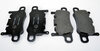 Racing Brake Pad Set - PAGID - RSC1 - PCCB Brakes - REAR - 17 mm - 4925 RSC1